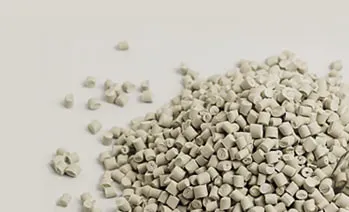 Recycled plastic pellets