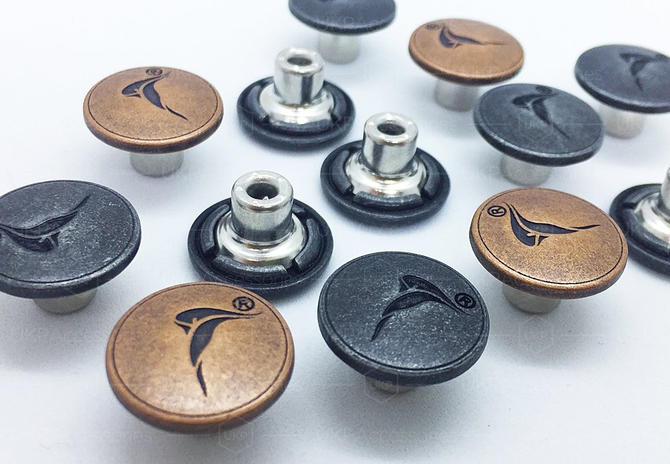 custom jean buttons