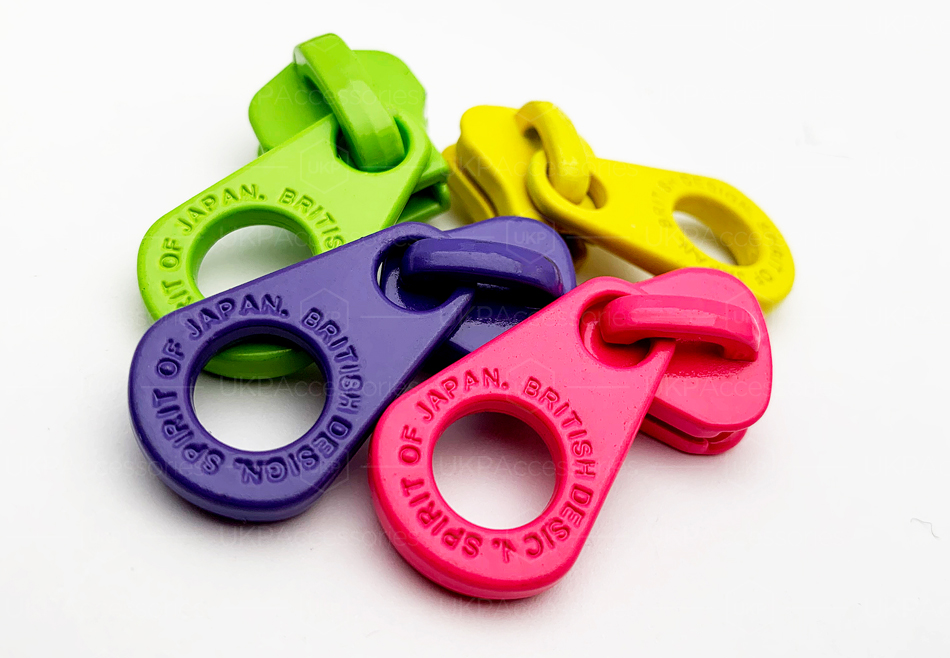 Custom Zipper Pulls U.K.P. Accessories