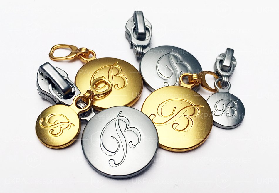 Custom Zipper Pulls U.K.P. Accessories