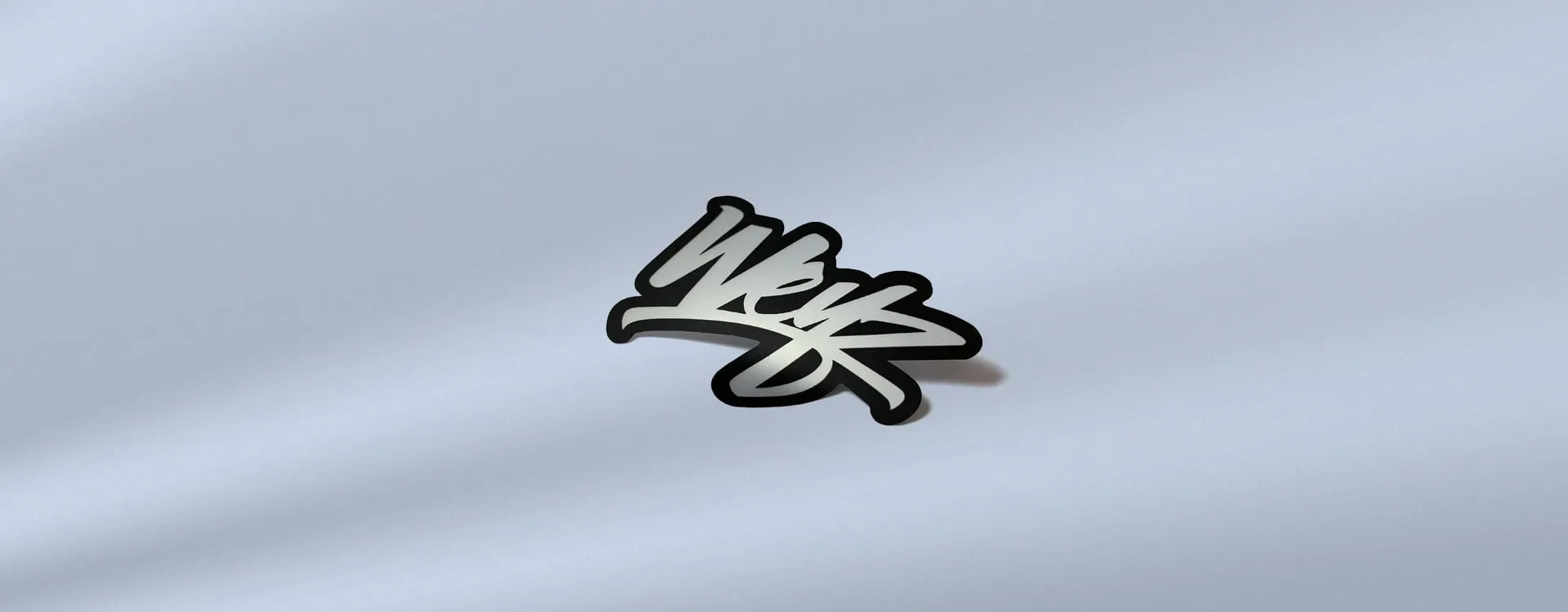 Branded sticker custom made. Custom branded stickers