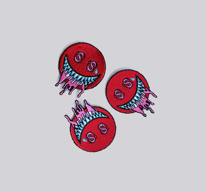 Custom Fabric Clothing Badges U.K.P. Accessories